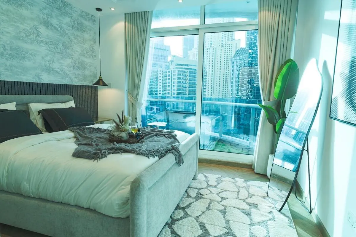 Full Marina View 2Br Apartment Near Jbr Dubai 0*,